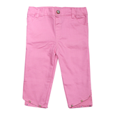 Baby Girls Cotton Pant Light Pink Color | Little Darling